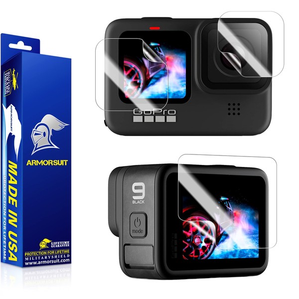 [6 Pack] ArmorSuit MilitaryShield 2 Lens Protector + 4 Screen