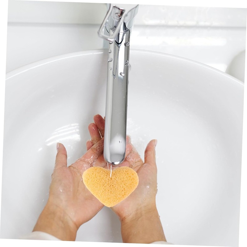 POPETPOP 15 Piezas Lavado de cara en forma de corazón