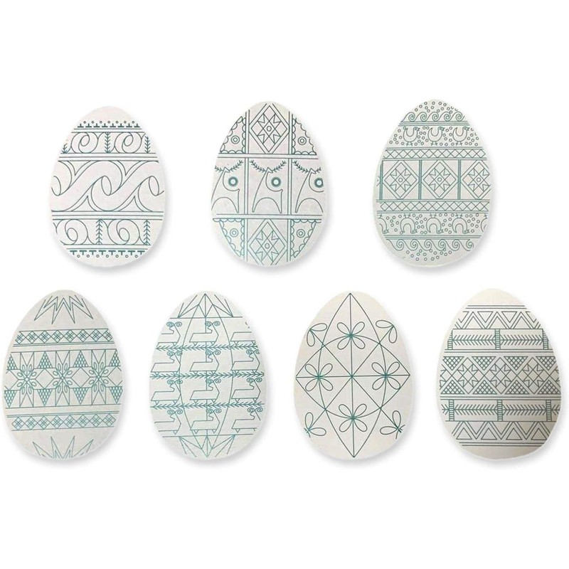 Pysanka Easter Egg Decorating Kit, 12 Wax Pens, 16 Dyes,