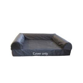 Bolster Dog Bed Removable Cover Washable 28x23