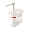 Araven CR821 Sauce Dispenser GN 1/9, 1.5 L, Transparent