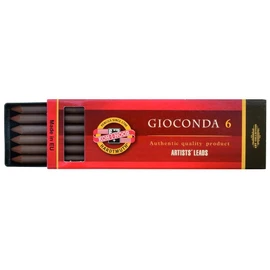 4377 Koh-I-Noor Dry Chalks Light Brown Sepia Pk6 (Box) by Koh-I-Noor