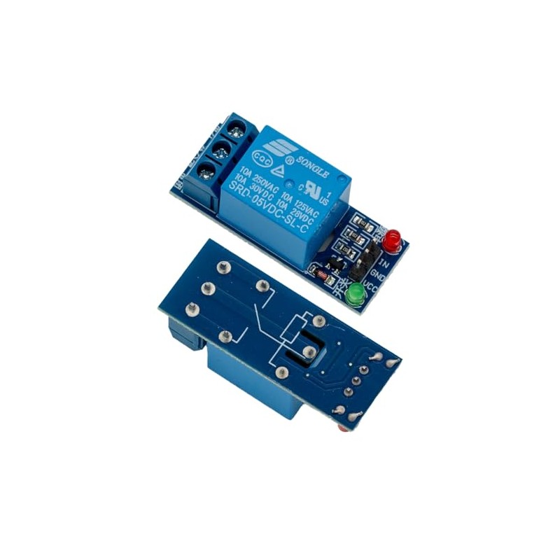 10PCS 5V One Channel Relay Module with High Low Level