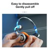 OKCSC Headphone Replacement Earpads 60mm Diameter 1 Pair for OKCSC