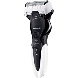 Panasonic ES-ST2R-W Lamdash Men's Shaver, 3 Blades, Can Be Shaved, White