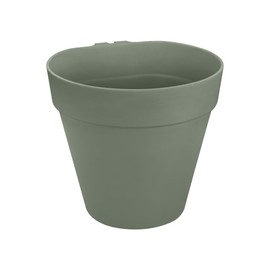 elho Loft Urban Green Wall Pot Single 15 - Flower Pot for Outdoor - 100% Recycled Plastic - Ø 15.0 x H 13.5 cm - Green/Pistachio Green