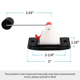 Fuel Tank Gauges Compatible with Generac Generator - Fuel Level Meters Fit for Hon da GX160 GX270 GX390 Engine, 2KW 2.5KW 3KW 5KW 168F 173F 177F 182F 188F 190F China Gasoline Generator, 2 Pack