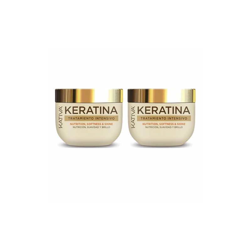 2 Pack KATIVA Keratina Tratamiento Intensivo 300mL