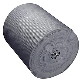Voyage Yoga Mat Roll by Sunshine Yoga (24"x 5mm x 96 ft) (Cool Gray)