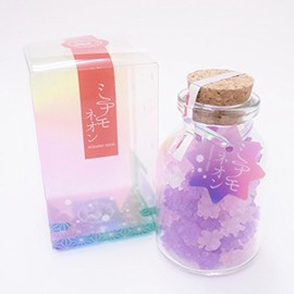Konpeito Minamoneon, 1.8 oz (50 g), Assorted Konpeito, Assorted Colors, In Jars (Purple)