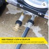 Surface Maxx M22 Female X 3/8-in Coupler Converts M22 Pump