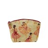 BB Pouch, Small, Ballerina Gobelin, Made in Japan, beige/red