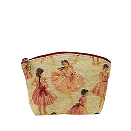 BB Pouch, Small, Ballerina Gobelin, Made in Japan, beige/red