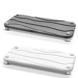 Instant Dry Sink Caddy - Modern Kitchen and Bathroom Organizer, Fast Drying Sponge Holder and Home Decor Tray - 2PCS