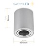 Sweet-LED Surface Light Round Square Includes GU10 5W 450 Lumen