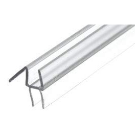 CRL Co-Extruded Clear Bottom Wipe with Drip Rail for 1/2" Glass - 31 in long