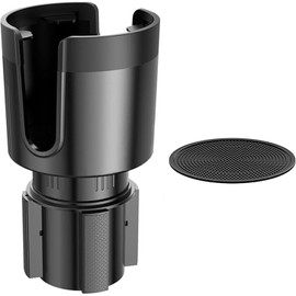 Auto Getränkehalter, Auto Getränkehalterungmit Verstellbarer Boden & Oberer Getränkehalter, Universeller Cup Holder Verstellbarer Becherhalter Flaschenhalter Auto Wasserflaschenhalter (Runder)