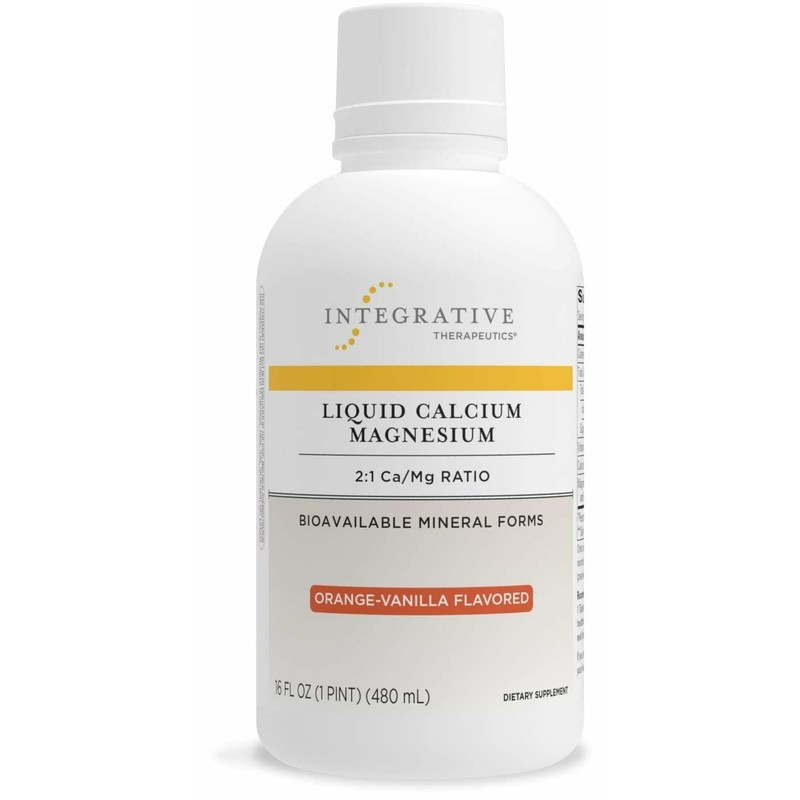 Integrative Therapeutics - Liquid Calcium Magnesium, 2:1 Ca/Mg Ratio -