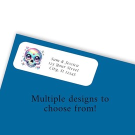 Cute Skulls Return Address labels - Set of 30