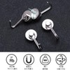 Giitoo Permanent Magnetic Hooks, Magnetic Magnets, Rustless, Stainless Steel, Vertical