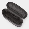 MUJI 83525460 Nylon Hand Pouch, Thin, Black, Approx. 8.1 x