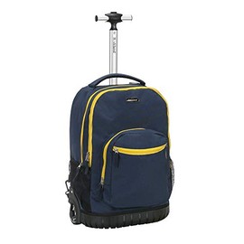 Rockland Melbourne Hardside Expandable Spinner Wheel Luggage, Navy, One Size