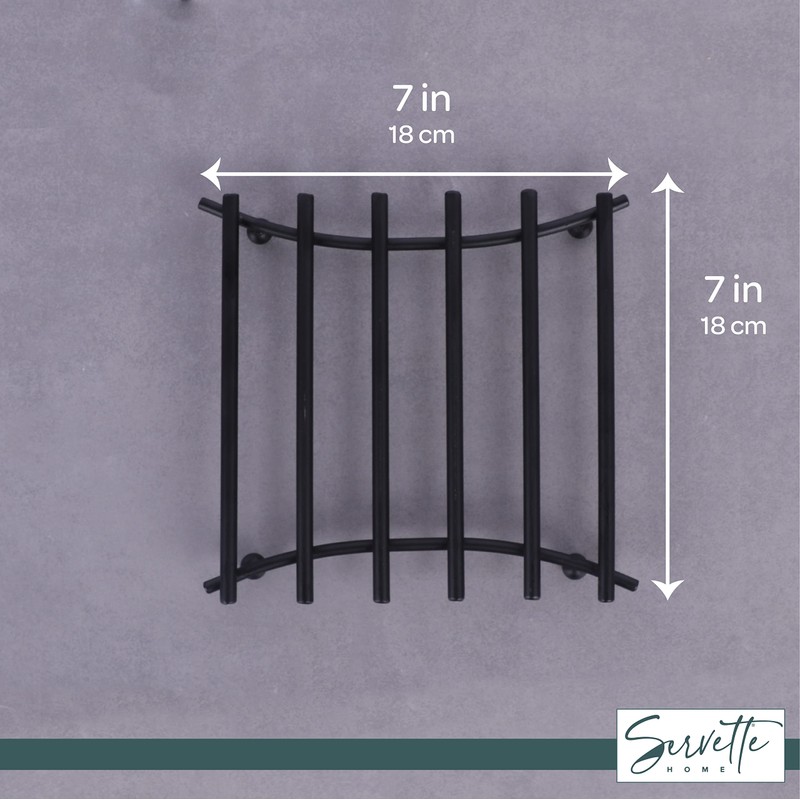 Black Powder Coated Trivet