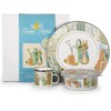 Golden Rabbit Enamelware - 3-piece Child Dinner Set (Peter &