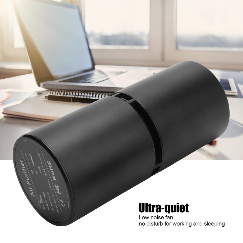 Air Purifier USB Anion Air Cleaner Aluminum Alloy Air Purifier
