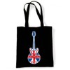 Union Jack Guitar Eco Friendly Tote / Shoulder Bag