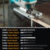 35-Piece Professional Jigsaw Blades Set, 8 Models Saw Blades, Jigsaw,