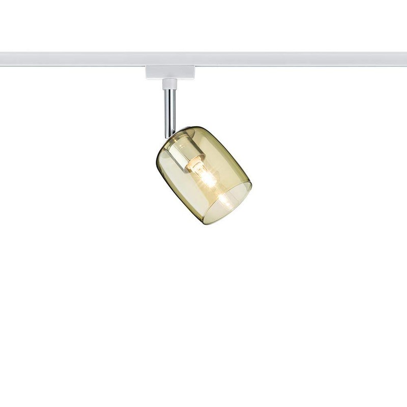 Paulmann 95346 URail spot Blossom white yellow transparent without lamp,