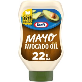 Kraft Mayo Avocado Oil Mayonnaise (22 oz Bottle)
