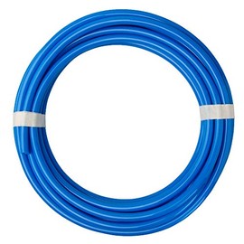Quickun Pneumatic Tubing 1/2" Tube OD PU Polyurethane Tube Air Hose Line for Air Compressor Fitting or Fluid Transfer (Blue 32.8ft)