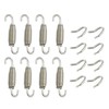 A ABSOPRO 8 Piece Exhaust Springs Motorcycle Exhaust Pipe Spring