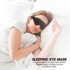 3D Contoured Eye Mask for Women and Men Total Darkness