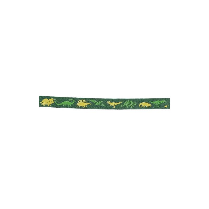 Beastie Bands Cat Collar, Prehistoric Dinosaurs (Green)