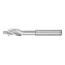 PFERD HSS Countersink with Guide Pins, Diameter 10.0 mm, Shaft Diameter 8 mm, DIN 373, 25203116 - for Threaded Core Holes