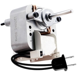 Hiorucet S99080176 99080176 Vent Fan Motor for Broan Nutone 505-B, 505-A, 505, 505MG, 507-A, 507-B, 507-C, 507, 507MG, 503-A Exhaust Fan Replacement Part, Side Discharge Fan Ventilation Motor SP-61K32