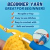 60g Grey Yarn for Crocheting and Knitting;66m (72yds) Cotton Yarn