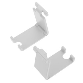 KOMBIUDA 2pcs Headphone Stand Table Headphone Hanger Showing Stand for Gamepad Headphone Internet Caf Gamepad Hanger Headset Rack Computer Stand for Desktop Gamepad Stand White Abs