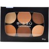 Paleta De Contorneadores En Polvo, Bronzer, Contour, Iluminador - 24