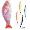 Outus Fish Pencil Case Novelty Fish Pen Bag Fish Coin