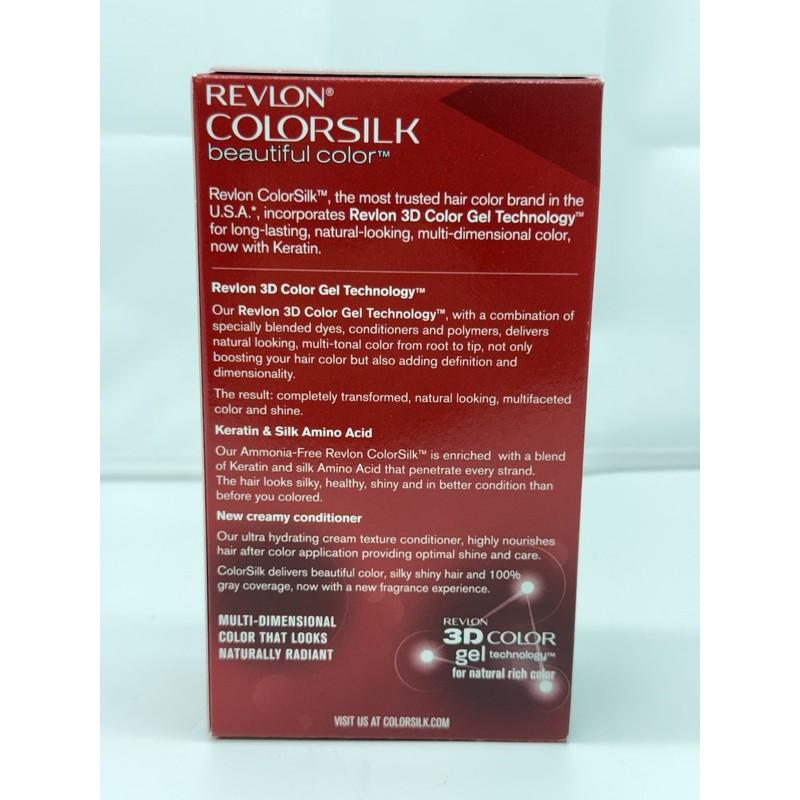 REVLON COLORSILK TOTAL COLOR - MEDIUM AUBURN #42