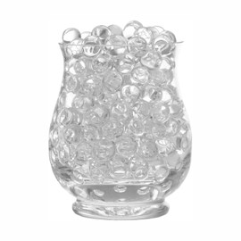 PMLAND 20000+ Pieces Vase Filler Jelly Gel Beads Growing Crystal for Home Decoration Wedding Centerpiece Floral Plants Helper and More - Clear