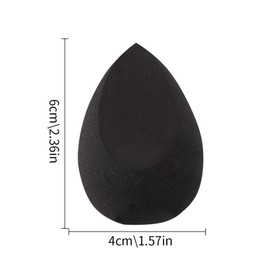 40X60mm Beauty Sponge Make Up Blender - Polyurethane Puff Diamond Shape - Concealer and Foundation Applicator | Wet and Dry Make-up Pouf with Double,