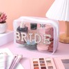 Bachelorette Toiletry Bag Bride Clear Makeup Bags Bridal Shower Gifts