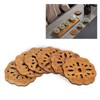 6PCS Bamboo Coaster Teacup Mat AntiScald Heat Insulation Pad Tea