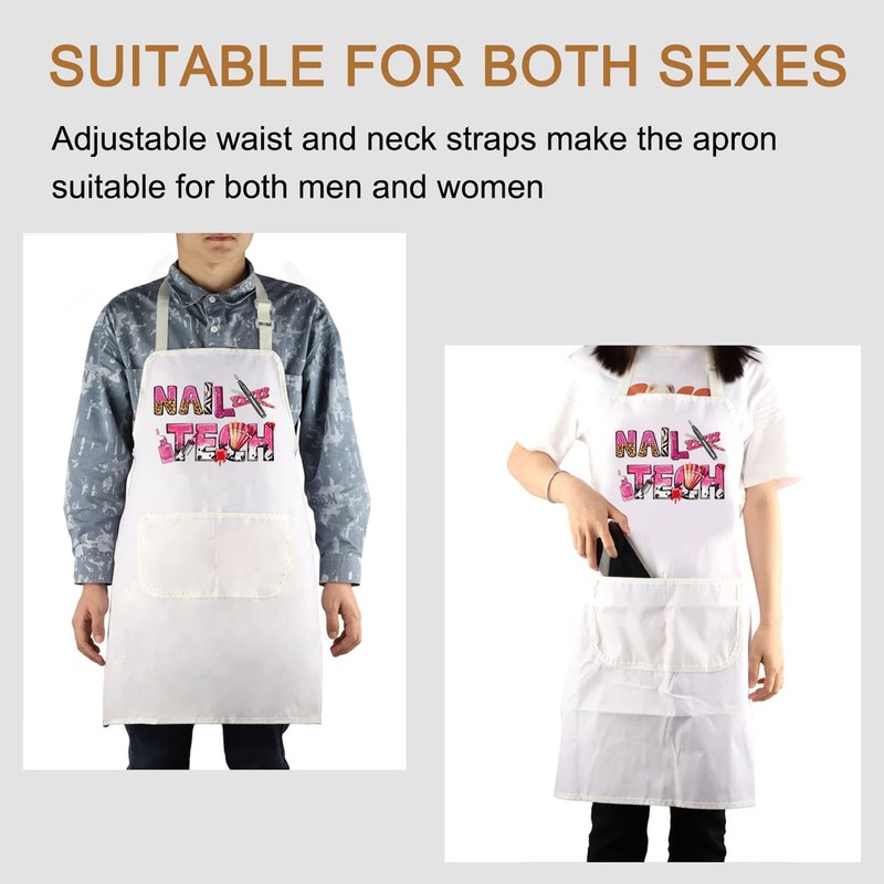 Nail Tech Apron With Pockets Nail Tech Gift Nail Salon