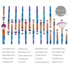 Maange 20-Piece Make-Up Brush Set - Eyeshadow, Foundation Powder, Eyeliner,